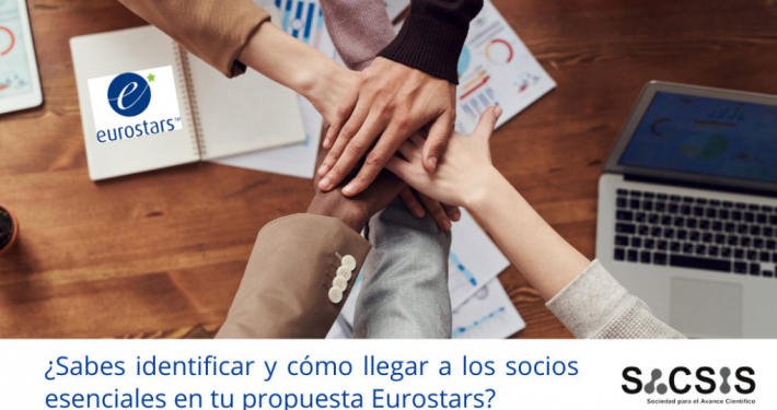 identificacion de socios en convocatoria Euroka-Eurostars-